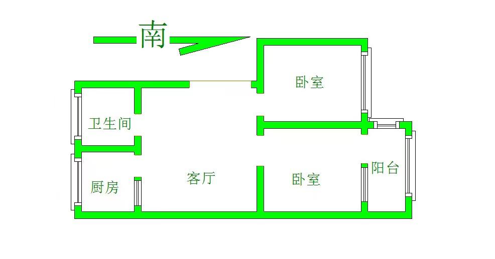 淮海127院,淮海新小区 停车方便 拎包入住9