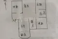 多层5楼 飞机户型 采光很好南北通透12