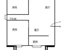 越城区|百大公寓2室2厅1卫出售