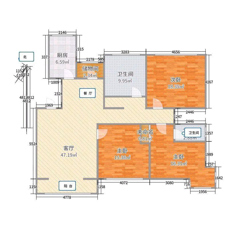 东胜区城南普通3室2厅2卫二手房出售14