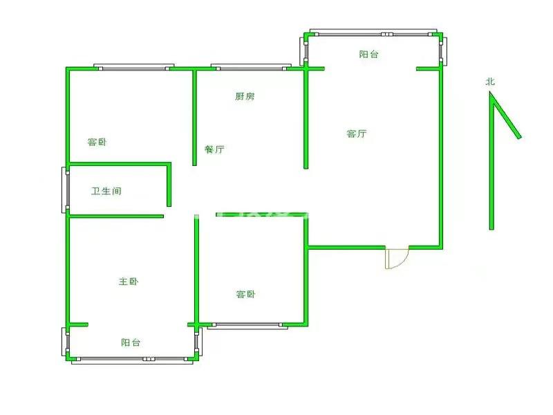 万象华城,万象华城南北通透  顶楼9