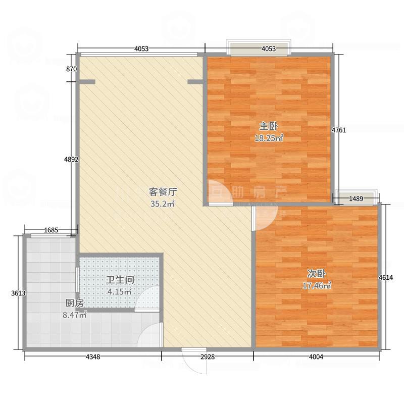 自流井区汇西精装2室2厅1卫二手房出售14