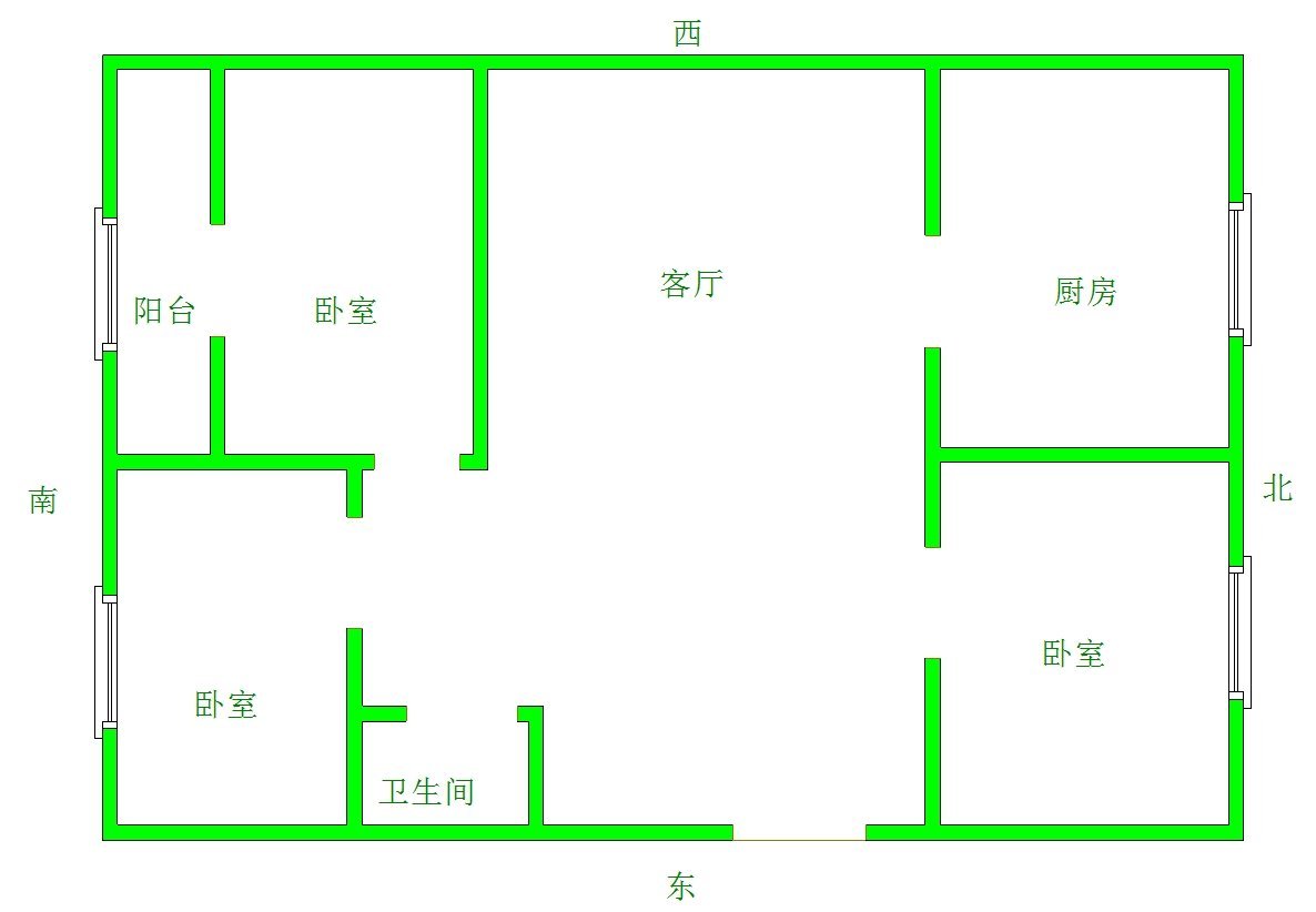 香格里小镇二期,香格里小镇二期美地 96平米13