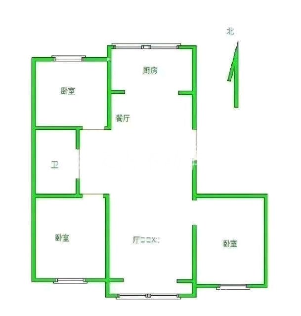 顺城区顺城精装3室2厅1卫二手房出售6