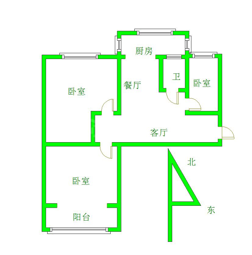 铁路宿舍解放路西小区,经典小三室，全款有本，目前协议过户9