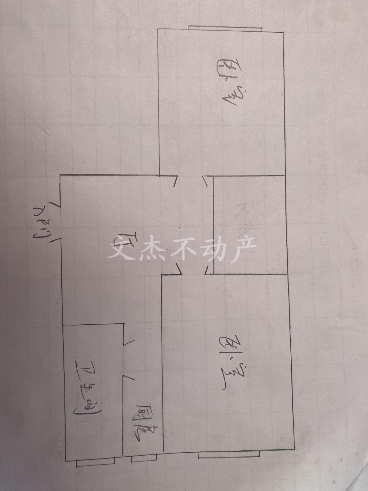 后葛41中,后葛南社区 4楼 南北通透 2室1厅 简单装修 采光好 不遮10