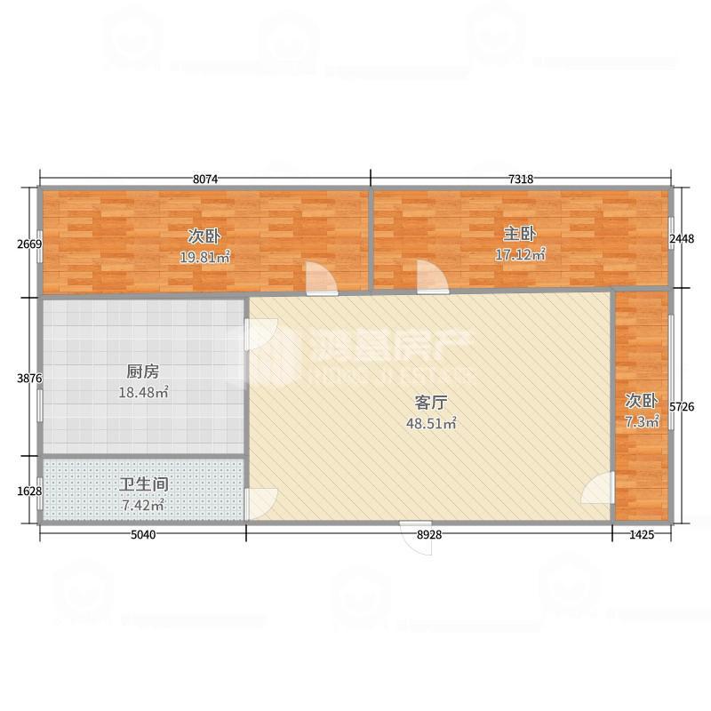 怡园小区,性价比超高的3室2厅1卫2阳台 阳光 视线 无忧！15