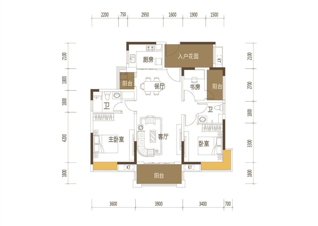 横栏横栏精装3室2厅2卫二手房出售12