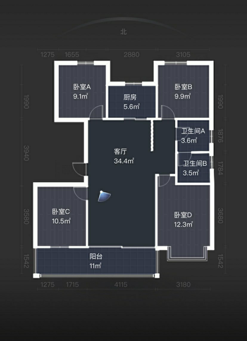 宜秀区宜秀精装4室2厅2卫二手房出售14