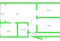 惠丰公园 一路站 超市 上学一步到位 大红本 满五可贷款9