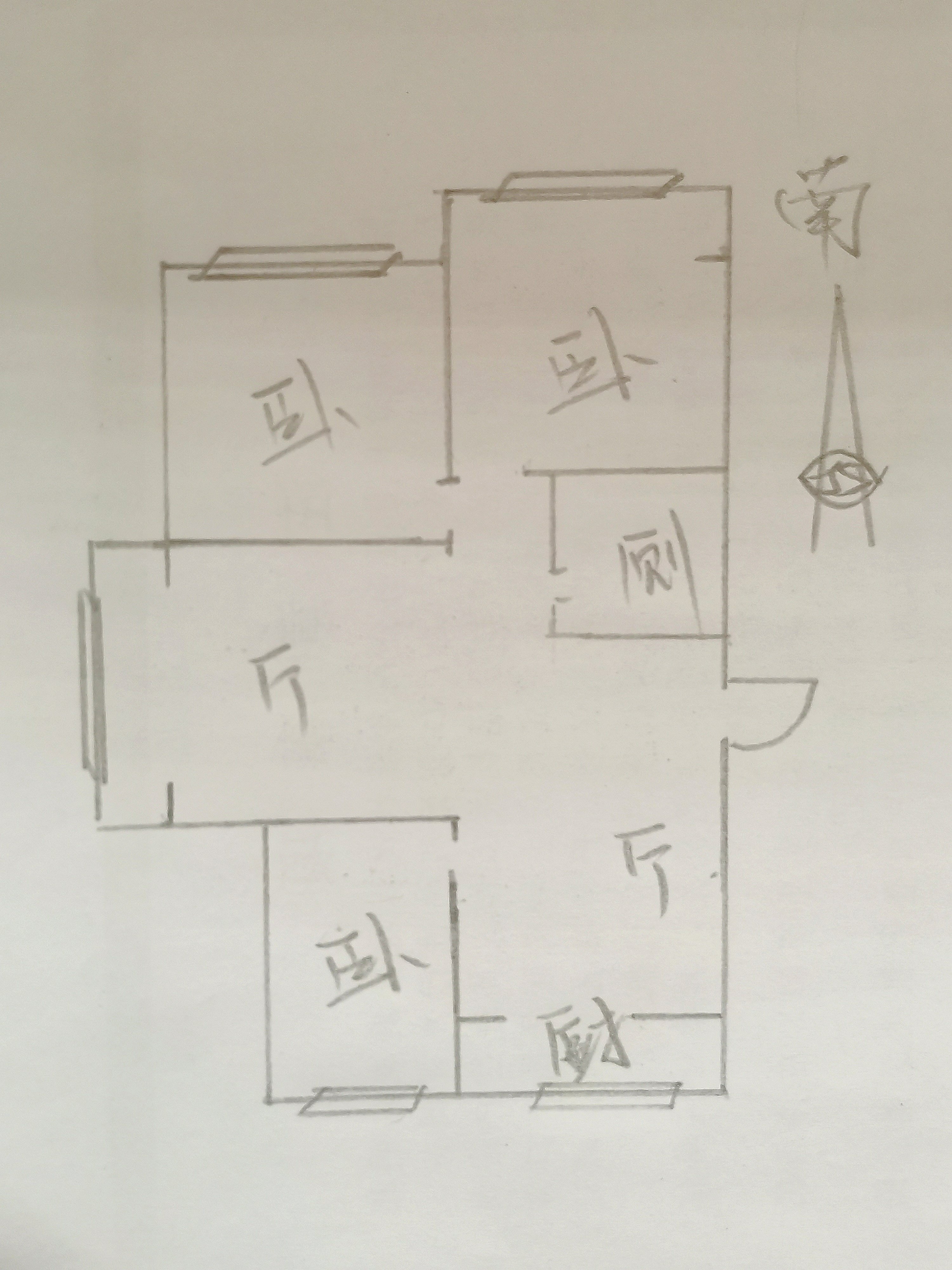 佰阳鹏城时代,EW电梯高档装修3室2厅可贷款10