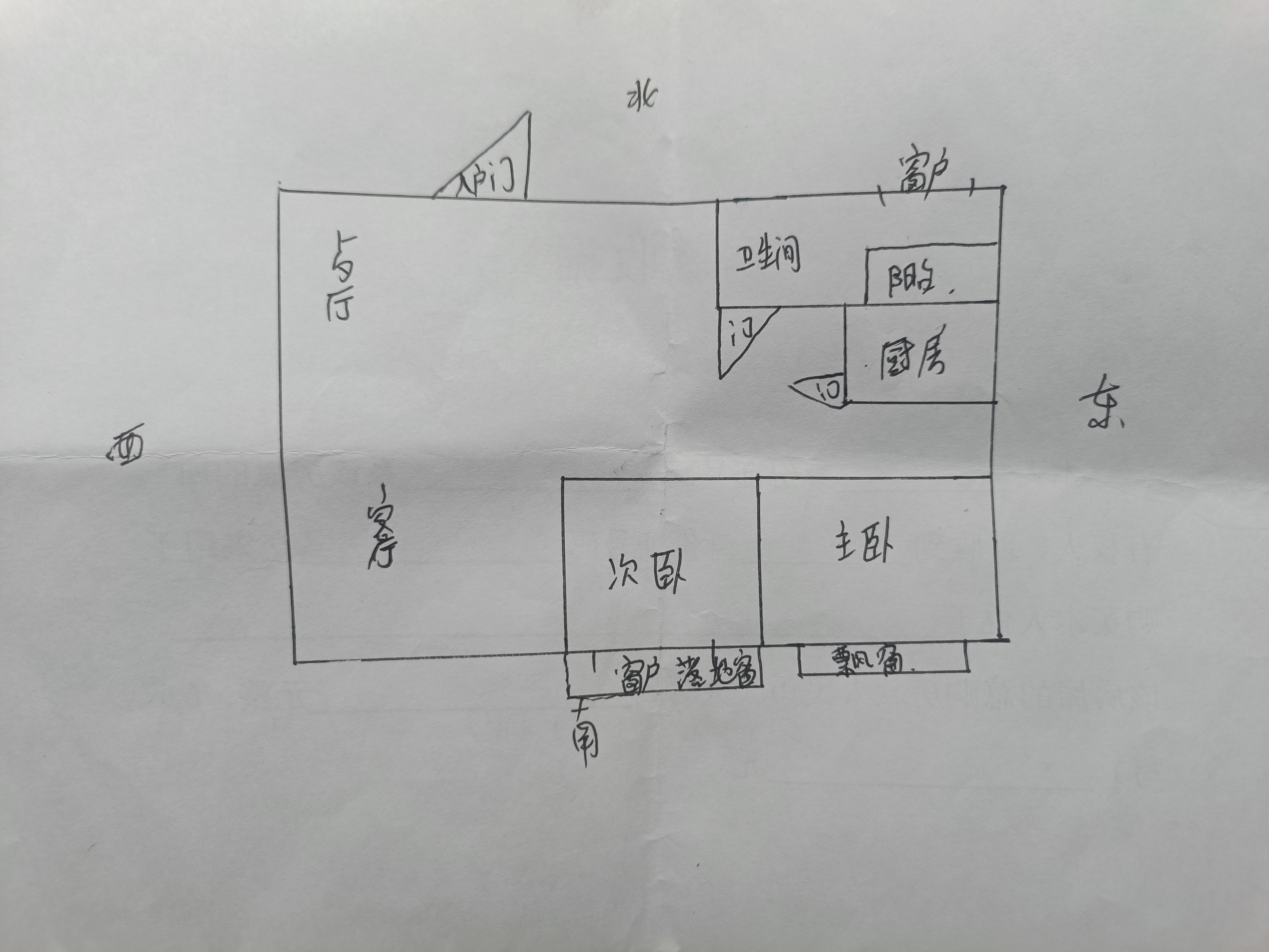 新密市新密毛坯2室1厅1卫二手房出售8