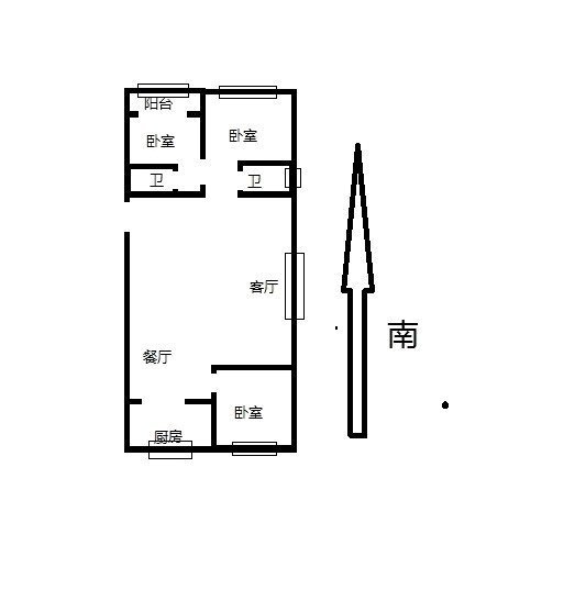 孟达国际新城B2区,孟达新城B2 105.5平米 带车储13