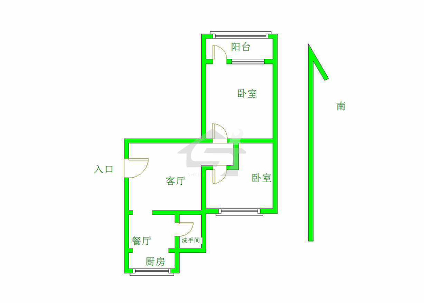 惠丰二十五院,惠丰二十五院普通带花园，面积60.5㎡，欢迎品鉴11