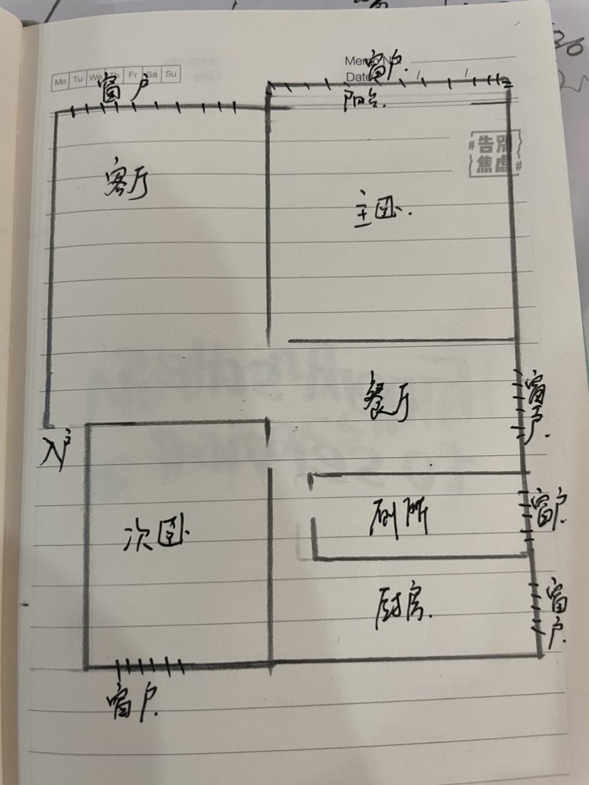 自流井区自流井普通2室2厅1卫二手房出售12