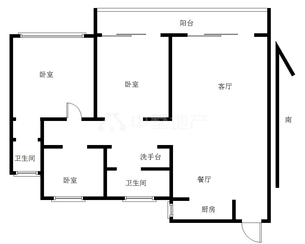 新城吾悦和府,精致3室2厅1卫1阳台，小户型，大生活10