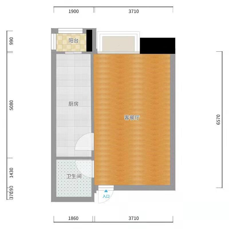 卧龙区老城片区精装1室1厅1卫二手房出售7