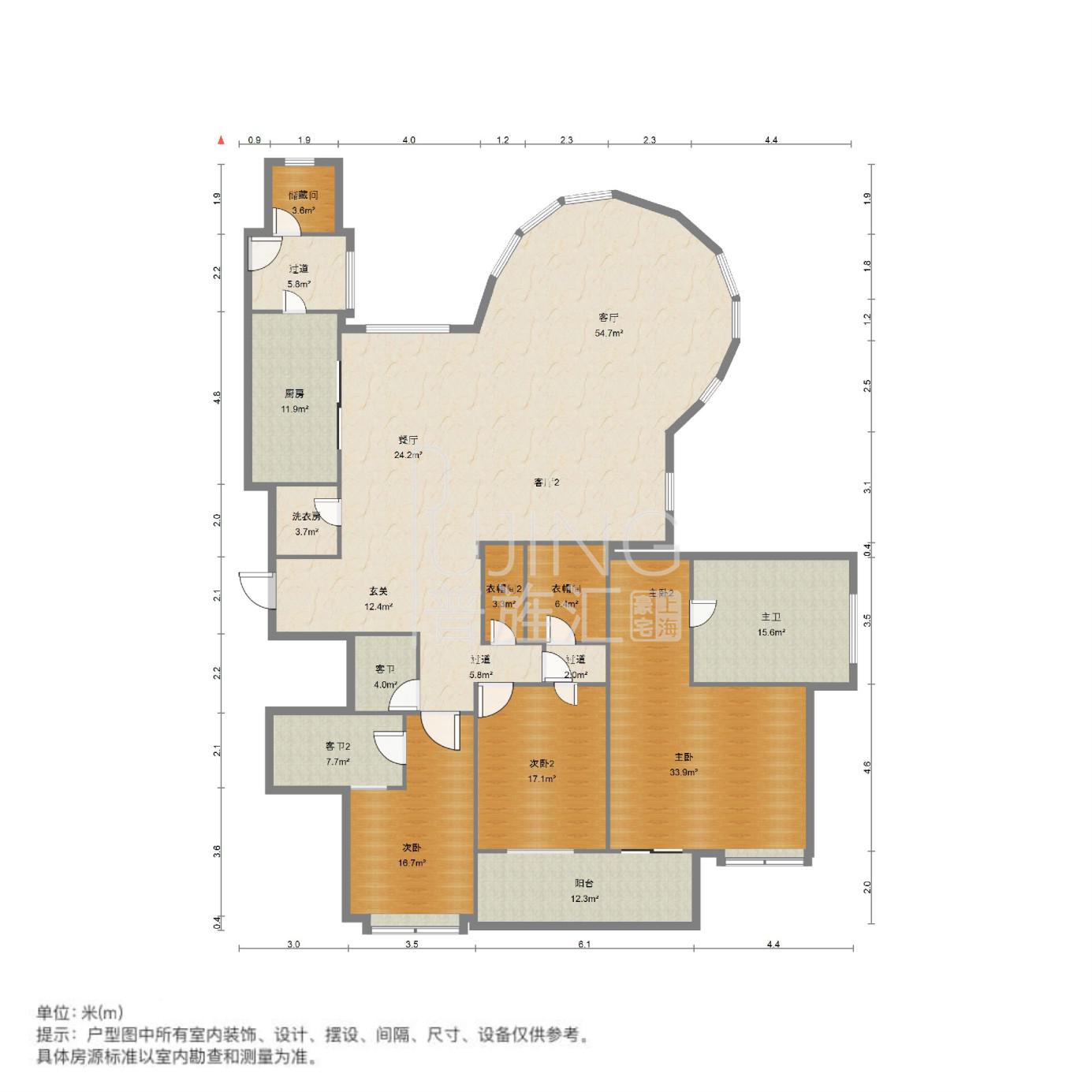 浦东新区陆家嘴精装3室2厅3卫二手房出售15