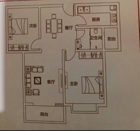 洪河公园旁 两室两厅 4500一平  可改合同-华龙金水湾二手房价