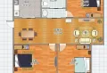 融创中梁首府壹号毛坯 三室两卫 房东诚心出售8