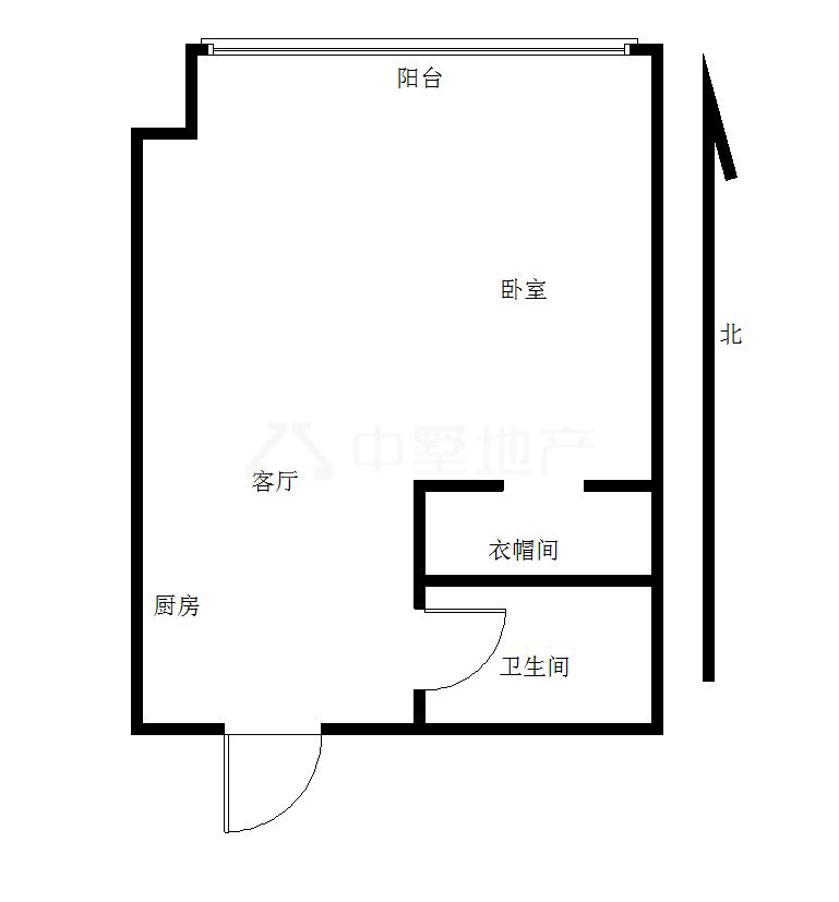 蚌山区蚌山精装1室1厅1卫二手房出售8