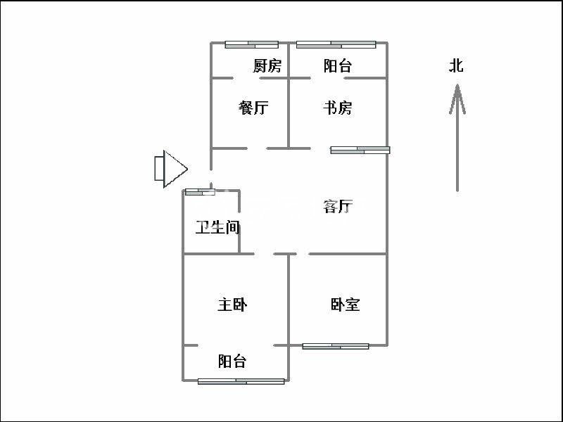 碧海花园,西街小学，步梯中层，三居室。9