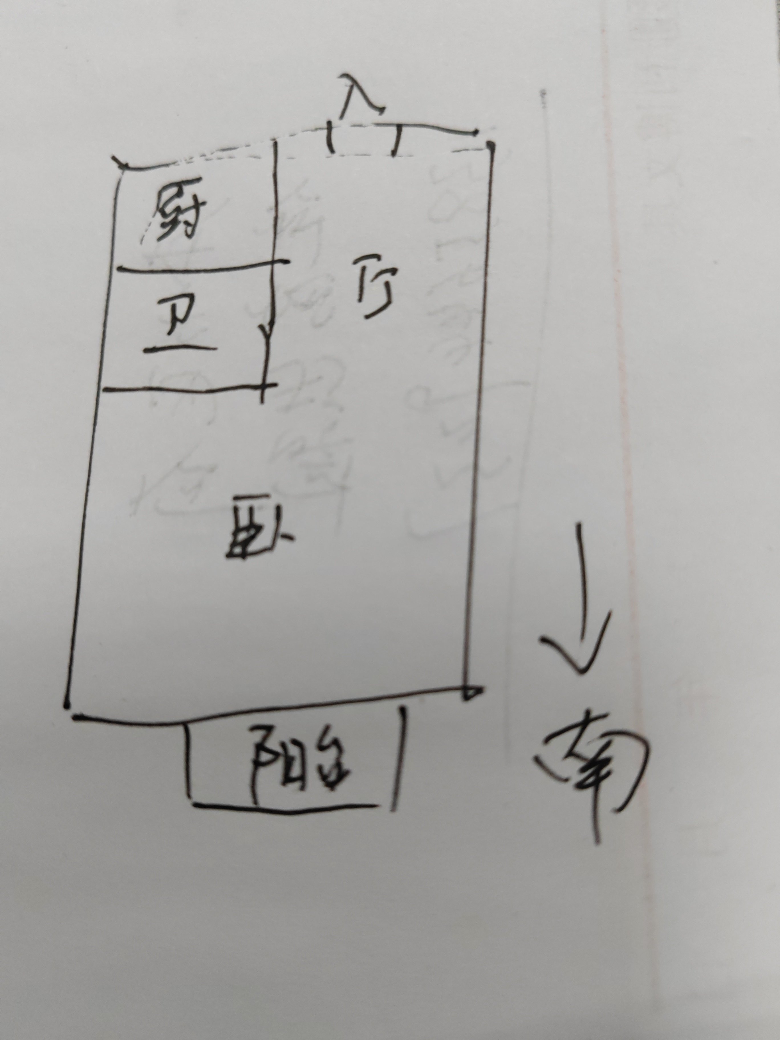 正东凯旋观邸1室1厅1卫朝南精装出租5