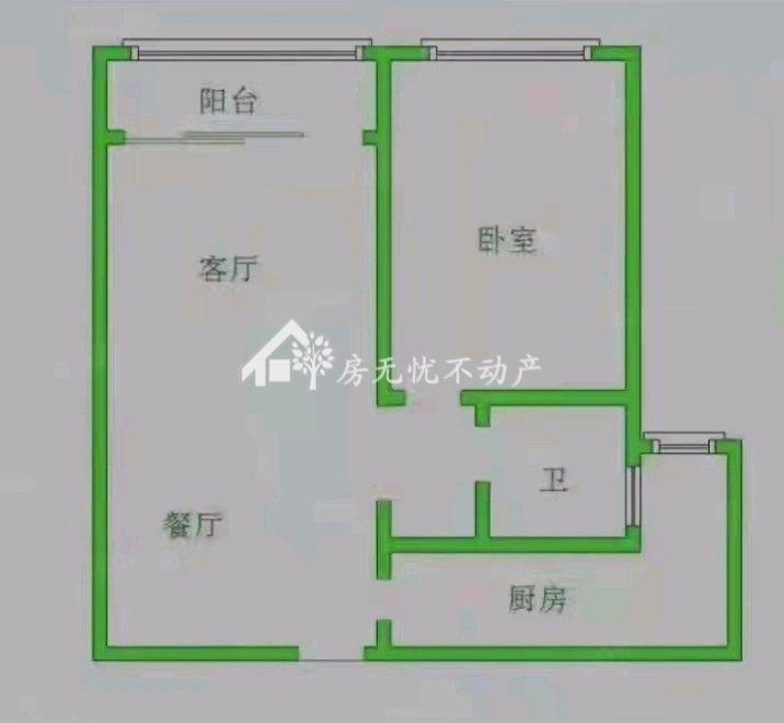 京杭佳苑,京杭佳苑纯板房，户型1室1厅1卫1阳台急售！房型极好！13