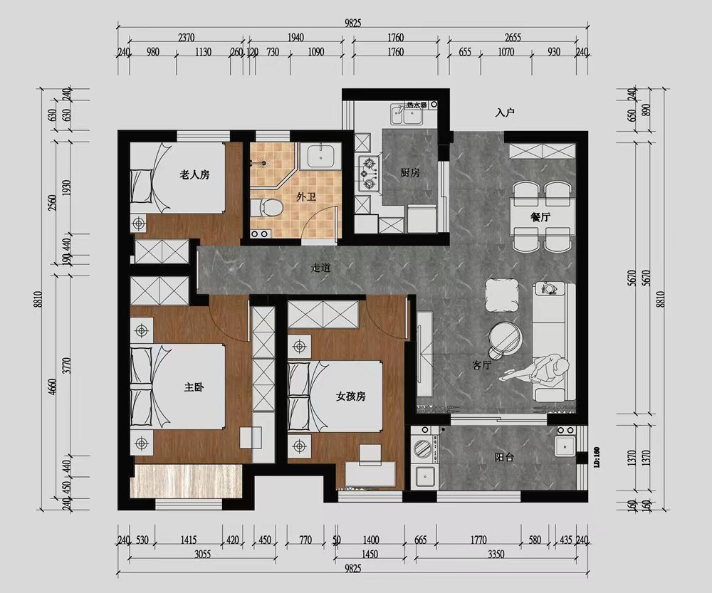 碧江区碧江区精装3室2厅2卫二手房出售13