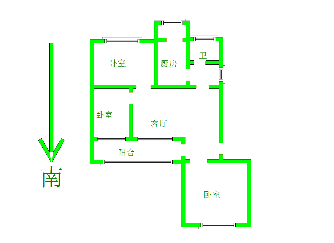 湖北小区,步梯五楼，诚心出租，看房方便14