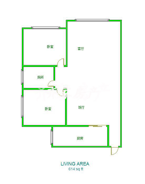 南部县南部精装3室2厅1卫二手房出售11