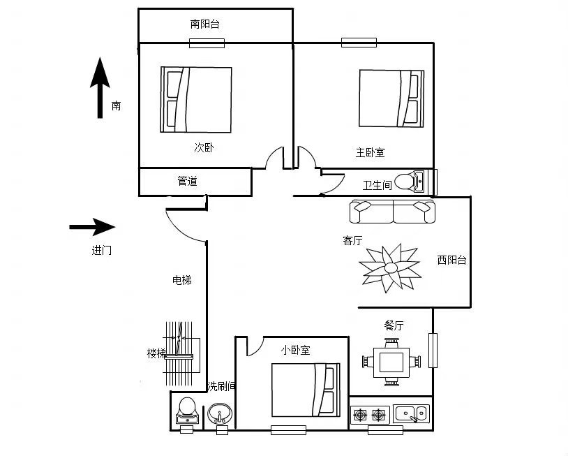 爱琴海,契税过两年。全明户型。9