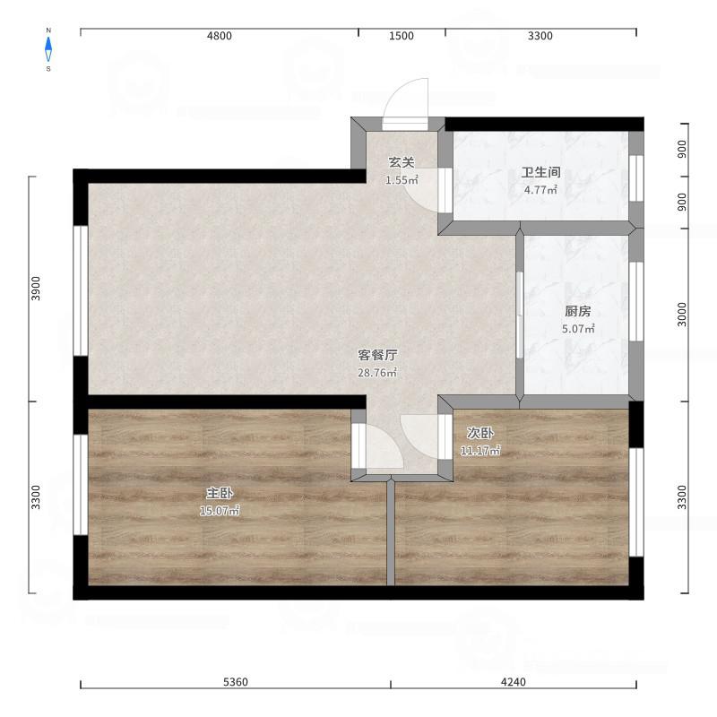 安宁区北滨河西路毛坯1室1厅1卫二手房出售8