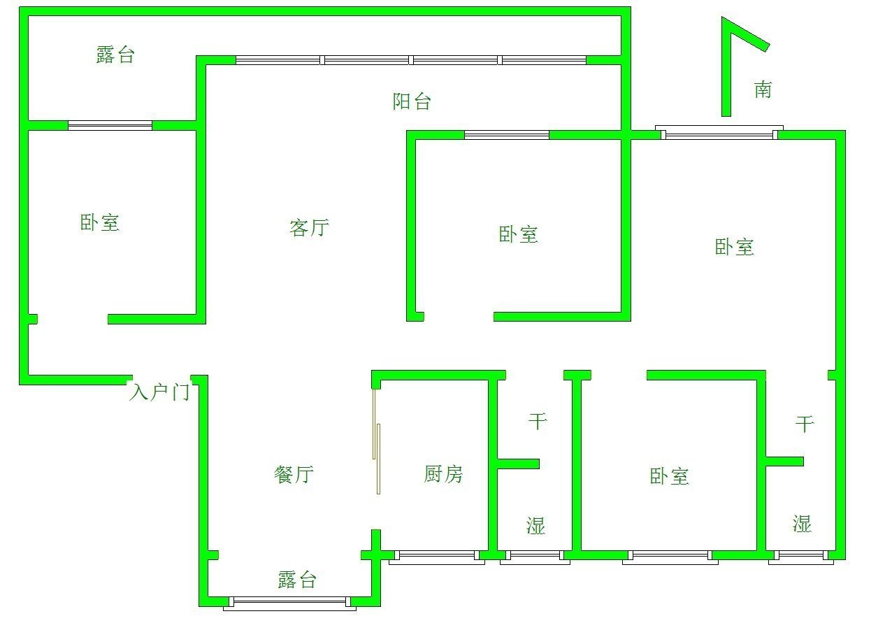 碧桂园国岳府二期,莲花桥附近，大四室，交房状态12