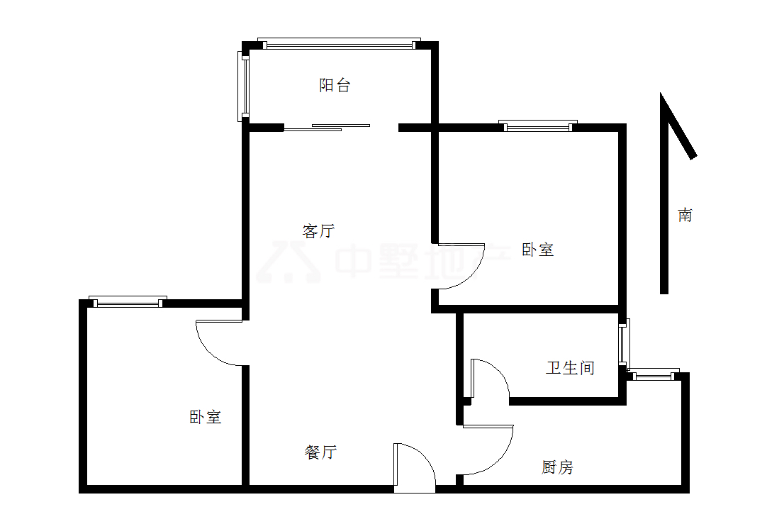 荣盛锦绣香堤B区,经典二房 看房密码盒6688 京东包销房8