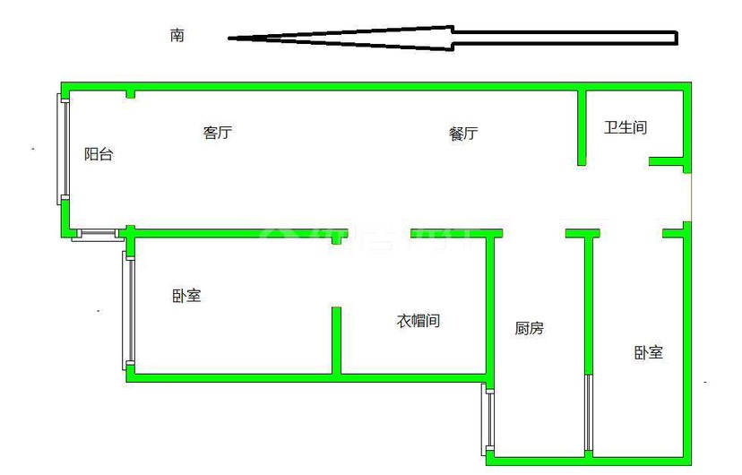 华悦尚城,华悦尚城电梯小三居，业主诚心出售10