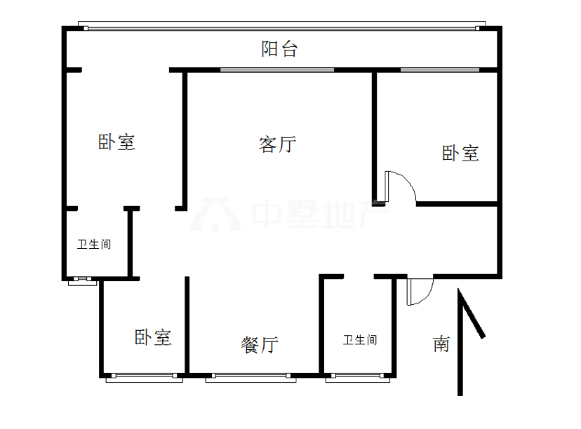 春江朗月,春江朗月格局好 飞机户型10