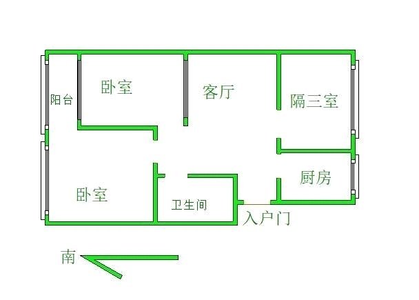 夏庄小区,家具齐全看房方便文轩对过13