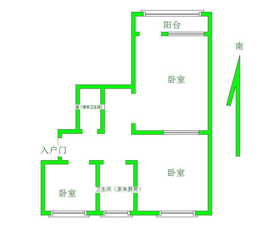 剧院工行家属院,业主诚心卖房，看房方便，价格可谈。11