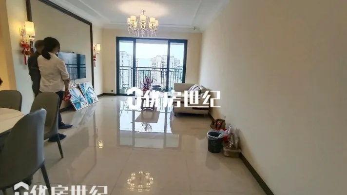 南岸，华侨小学旁恒大御景半岛3室2厅2卫，6月底到期