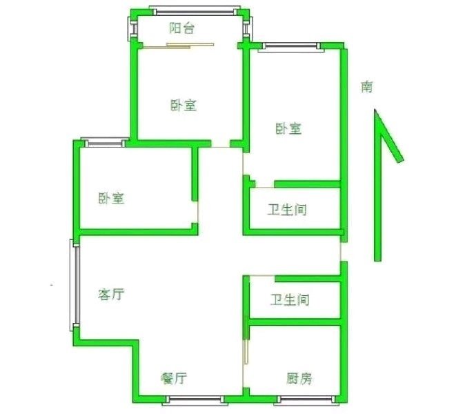 金柱月亮湾C区,电梯三室双卫 带车位地下室13