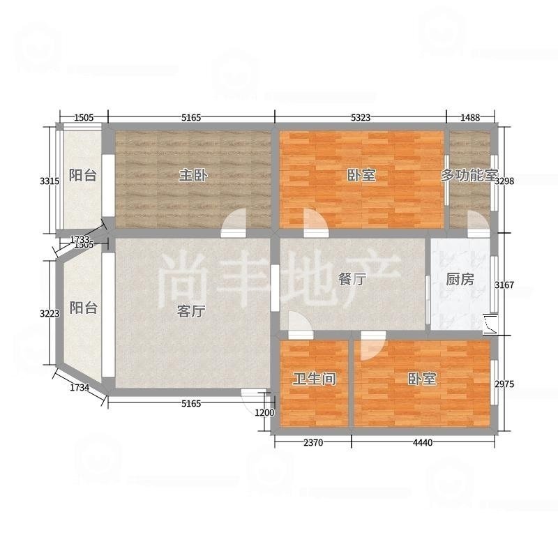 麒麟区城中毛坯3室2厅2卫二手房出售11