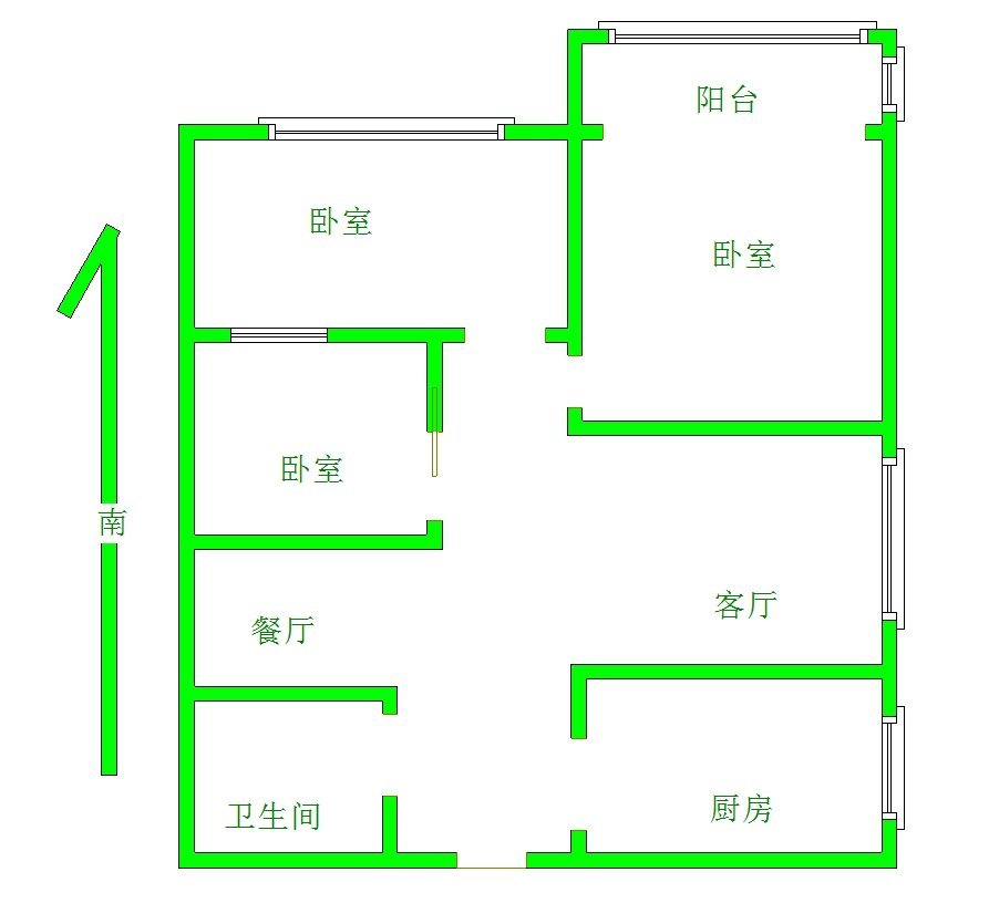 城市枫景,小区环境优美，精装修中间层楼10