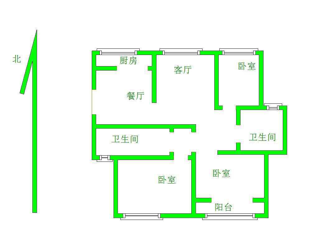 金柱大学城东苑,金柱大学城东苑 拎包入住13