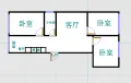 青羊石人小区7楼套三内跃上顶带楼顶花园拎包入住13