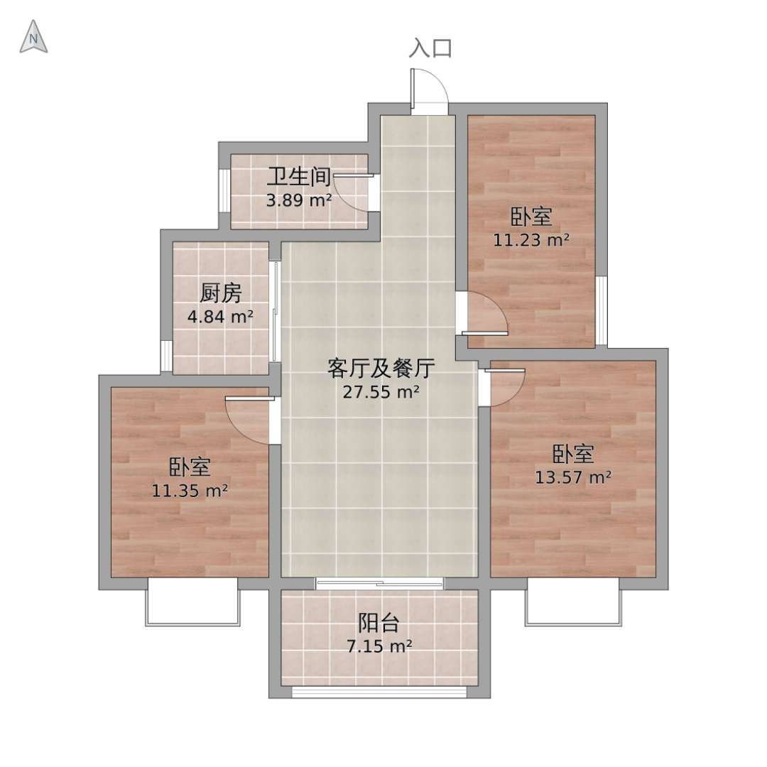 麒麟区北片区精装3室2厅2卫二手房出售12