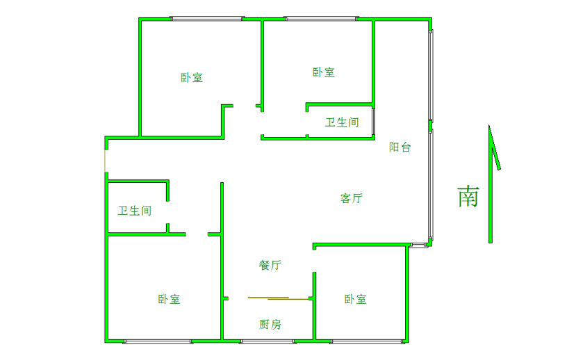 华腾御城,华腾御城观景房四室新房未住12