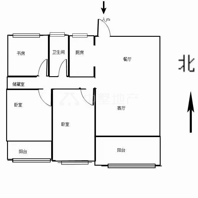 新袁庄A区,新袁庄A区经典3室2厅1卫1阳台，南北通透户型方正，两证齐全12