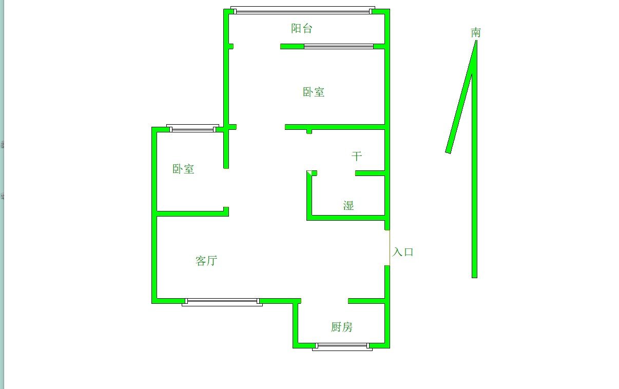 豆营颐景园D区,精装修 多层好楼层 公摊面积小11