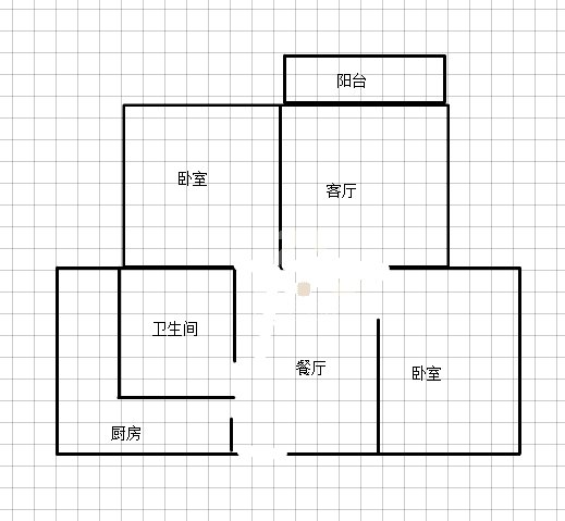 团结小区,南北通透，户型方正，采光好，8